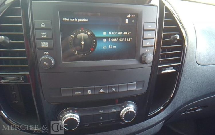 MERCEDES VITO 114 CDI LONG FINITION PRO EQUIPE POMPES FUNEBRES GRIS FY-327-SC