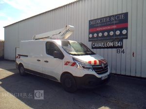 RENAULT TRAFIC NACELLE SUR VL L2H1 1200 145CH GD CONFORT 10M – 796H BLANC FZ-225-XL