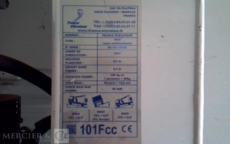 RENAULT TRAFIC NACELLE SUR VL L2H1 1200 145CH GD CONFORT 10M – 796H BLANC FZ-225-XL