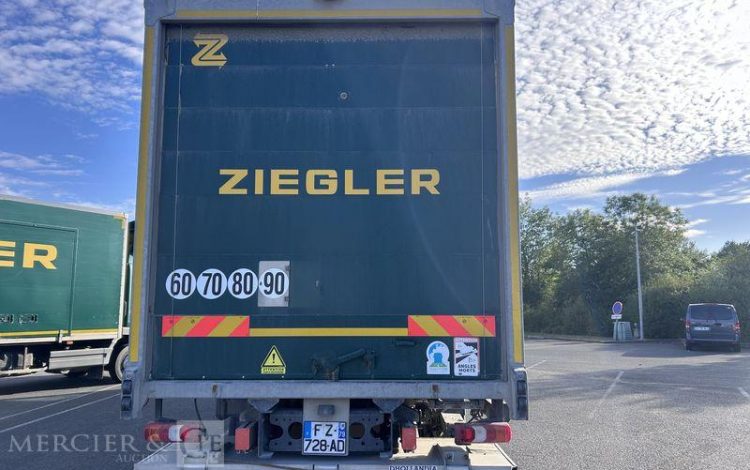 MERCEDES ACTROS 1833 CAISSE HAYON BVA VERT FZ-728-AD