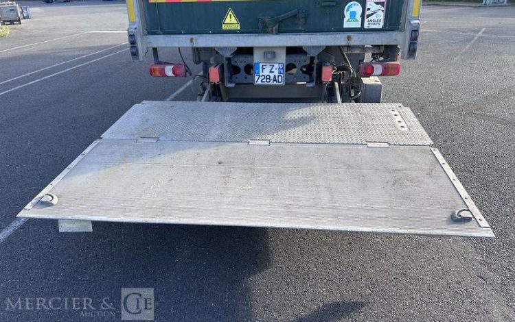 MERCEDES ACTROS 1833 CAISSE HAYON BVA VERT FZ-728-AD