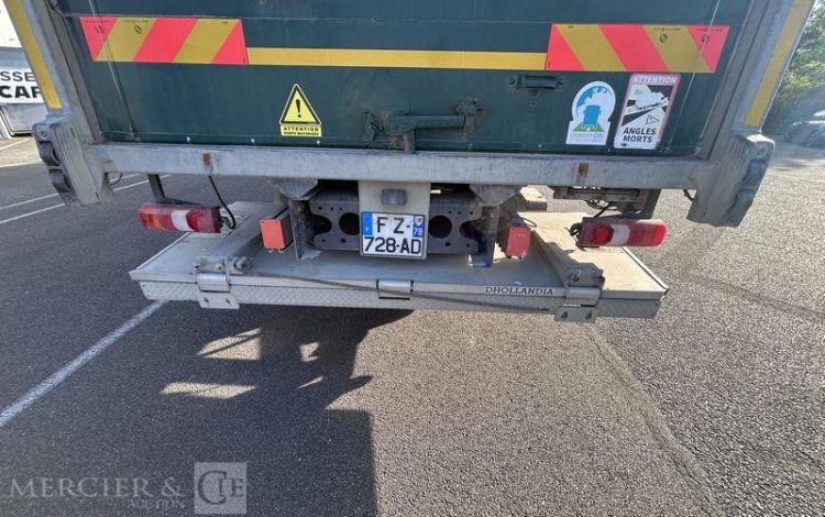 MERCEDES ACTROS 1833 CAISSE HAYON BVA VERT FZ-728-AD