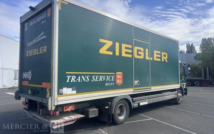 MERCEDES ATEGO 1324 CAISSE HAYON VERT FZ-836-NN