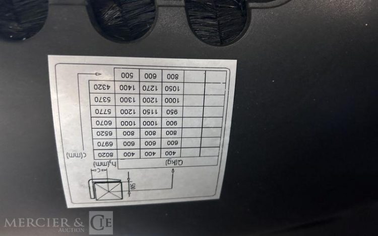 STILL CHARIOT ELEVATEUR ELEC RX20-15 – CAP 1T5 – AN 2016 GRIS G00557