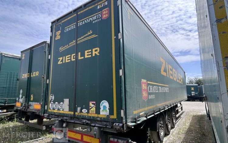 LECITRAILER SREM PLSC 3 ESSIEUX 38T VERT GC-298-YJ
