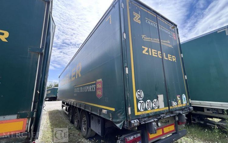LECITRAILER SREM PLSC 3 ESSIEUX 38T VERT GC-298-YJ
