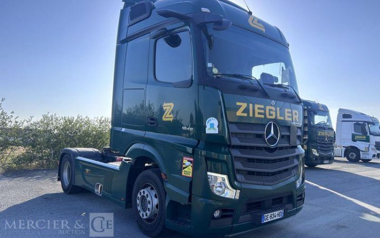 MERCEDES ACTROS 1845 VERT GE-834-HD