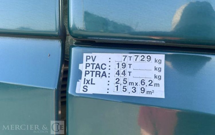 MERCEDES ACTROS 1845 VERT GE-834-HD