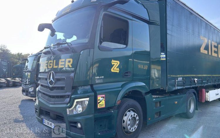 MERCEDES ACTROS 1845 VERT GG-395-WD
