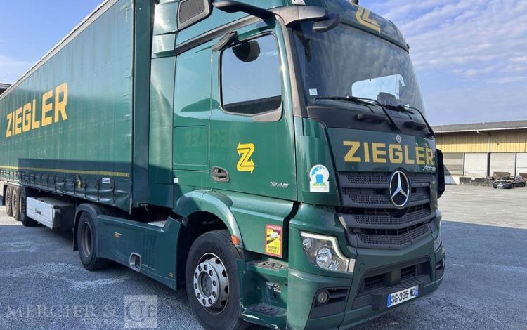 MERCEDES ACTROS 1845 VERT GG-395-WD