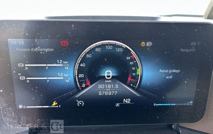 MERCEDES ACTROS 1845 VERT GG-395-WD