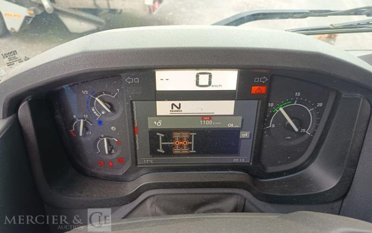 RENAULT PORTEUR C480 DTI 13 B 100 AMPLIROOL AVEC GRUE AUXILIAIRE – DIESEL – ANNEE 2023 BLEU GM-140-VR