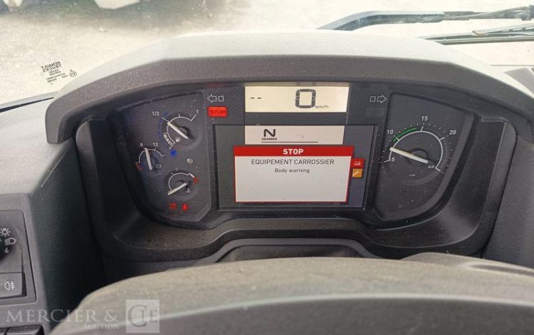 RENAULT PORTEUR C480 DTI 13 B 100 AMPLIROOL AVEC GRUE AUXILIAIRE – DIESEL – ANNEE 2023 BLEU GM-140-VR