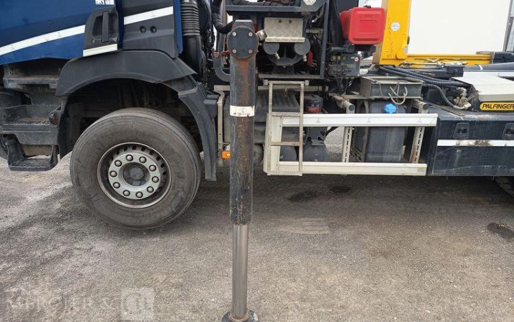 RENAULT PORTEUR C480 DTI 13 B 100 AMPLIROOL AVEC GRUE AUXILIAIRE – DIESEL – ANNEE 2023 BLEU GM-140-VR