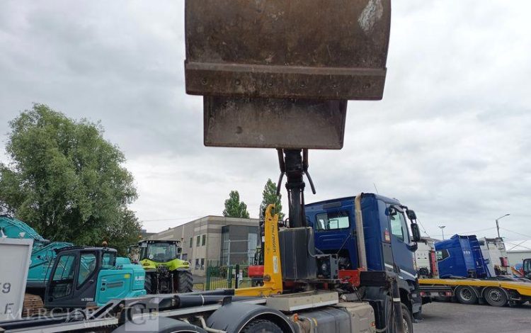 RENAULT PORTEUR C480 DTI 13 B 100 AMPLIROOL AVEC GRUE AUXILIAIRE – DIESEL – ANNEE 2023 BLEU GM-140-VR