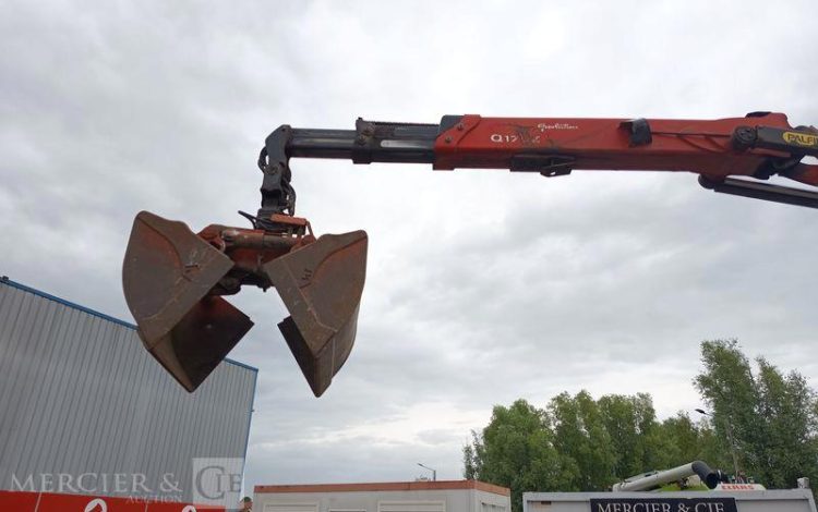 RENAULT PORTEUR C480 DTI 13 B 100 AMPLIROOL AVEC GRUE AUXILIAIRE – DIESEL – ANNEE 2023 BLEU GM-140-VR