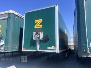 FRUEHAUF SREM FOURGON 30T 2 ESSIEUX VERT GQ-099-DB