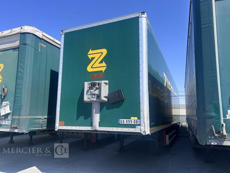 Fourgon utilitaire Fruehauf VERT SREM 30T 2 ESSIEUX — occasion