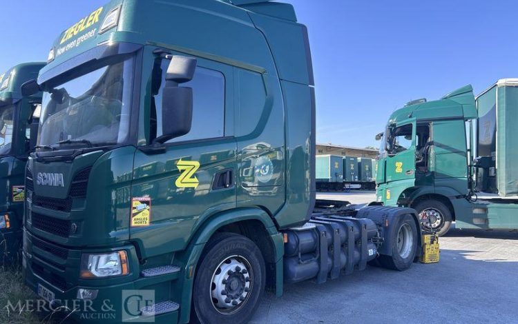 SCANIA G410 – GAZ – NE DEMARRE PAS KILOMETRAGE INCONNU VERT GT-254-GD