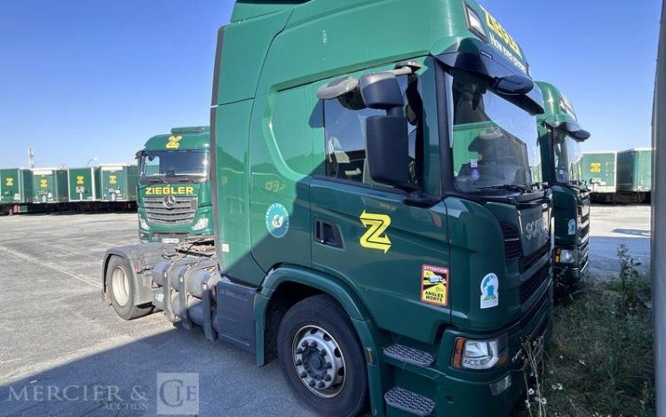SCANIA G410 – GAZ – NE DEMARRE PAS KILOMETRAG INCONNUE VERT GT-764-NR