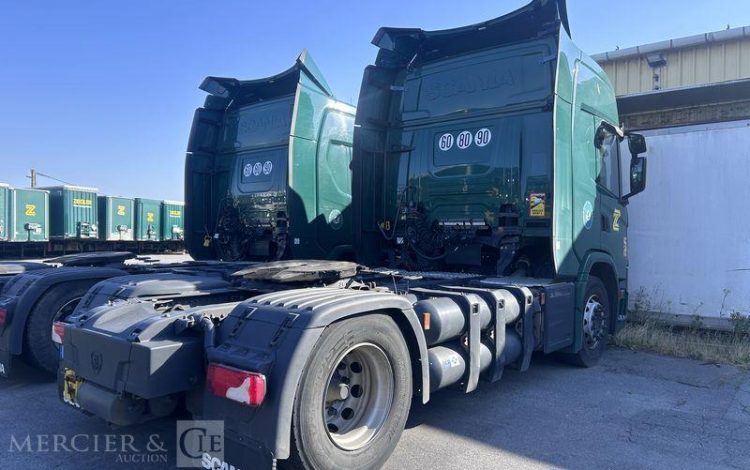 SCANIA G410 – GAZ – NE DEMARRE PAS KILOMETRAG INCONNUE VERT GT-764-NR