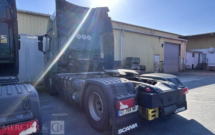 SCANIA G410 – GAZ – NE DEMARRE PAS KILOMETRAG INCONNUE VERT GT-764-NR