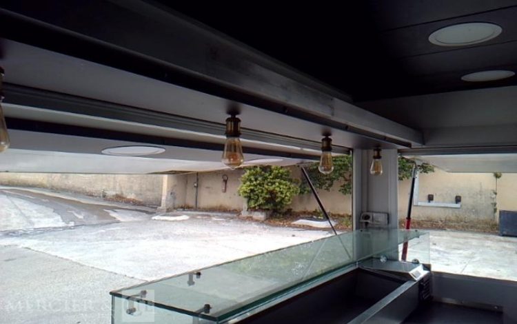 BW TRAILERS FOOD TRUCK 2 ESSIEUX PTAC 1T5 NOIR GV-096-BH