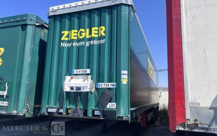 KRONE SREM PLSC 38T 3 ESSIEUX VERT GX-734-YM