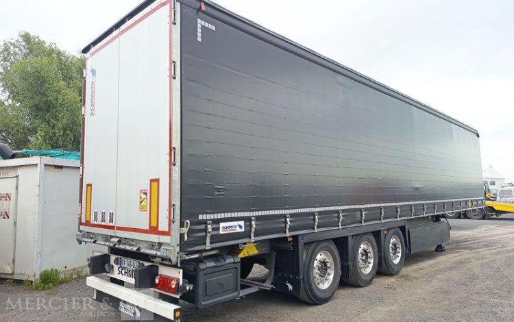 SCHMITZ SEMI REMORQUE SCB S3 BACHEE 3 ESSIEUX – PTAC 38 TONNES – 320090 KMS – ANNEE 2024  GY-149-DJ