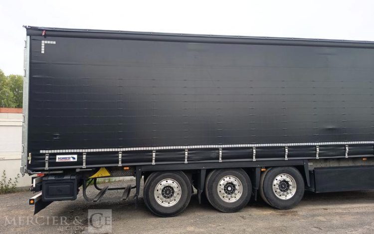 SCHMITZ SEMI REMORQUE SCB S3 BACHEE 3 ESSIEUX – PTAC 38 TONNES – 320090 KMS – ANNEE 2024  GY-149-DJ