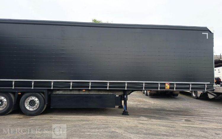 SCHMITZ SEMI REMORQUE SCB S3 BACHEE 3 ESSIEUX – PTAC 38 TONNES – 320090 KMS – ANNEE 2024  GY-149-DJ