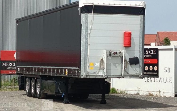 SCHMITZ SEMI REMORQUE SCB S3 BACHEE 3 ESSIEUX – PTAC 38 TONNES – 319249 KMS – ANNEE 2024  GY-641-BW