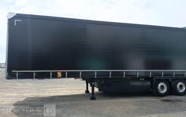 SCHMITZ SEMI REMORQUE SCB S3 BACHEE 3 ESSIEUX – PTAC 38 TONNES – 319249 KMS – ANNEE 2024  GY-641-BW