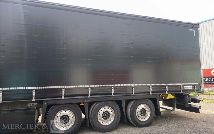 SCHMITZ SEMI REMORQUE SCB S3 BACHEE 3 ESSIEUX – PTAC 38 TONNES – 319249 KMS – ANNEE 2024  GY-641-BW