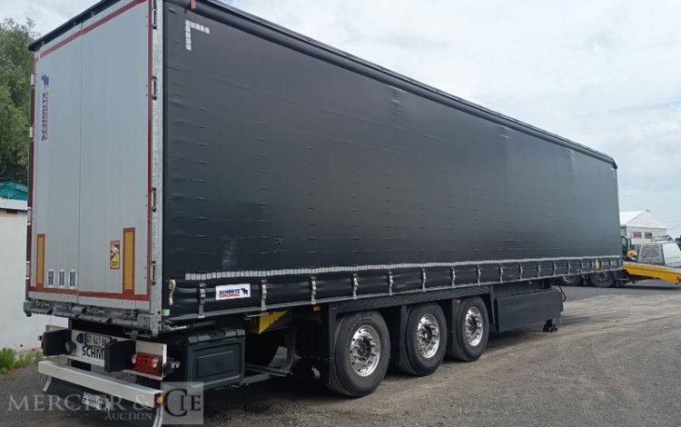 SCHMITZ SEMI REMORQUE SCB S3 BACHEE 3 ESSIEUX – PTAC 38 TONNES – 319249 KMS – ANNEE 2024  GY-641-BW