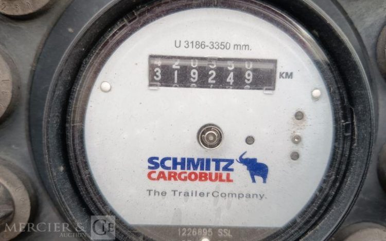 SCHMITZ SEMI REMORQUE SCB S3 BACHEE 3 ESSIEUX – PTAC 38 TONNES – 319249 KMS – ANNEE 2024  GY-641-BW
