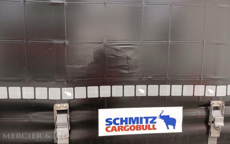 SCHMITZ SEMI REMORQUE SCB S3 BACHEE 3 ESSIEUX – PTAC 38 TONNES – 319249 KMS – ANNEE 2024  GY-641-BW