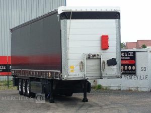 SCHMITZ CARGOBULL SEMI REMORQUE SCB S3 BACHEE 3 ESSIEUX – PTAC 38 TONNES – 258561 KMS – ANNEE 2024  GY-976-CR