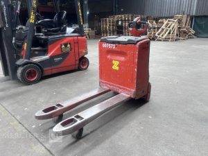 FENWICK TRANSPALETTE ELECTRIQUE T16 – CAP 1T6 – AN 2017 – 3167 HEURES ROUGE H07572