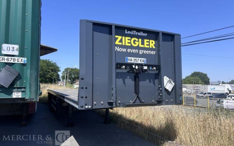 LECITRAILER SREM PLATEAU 38T 3 ESSIEUX GRIS HA-357-KA