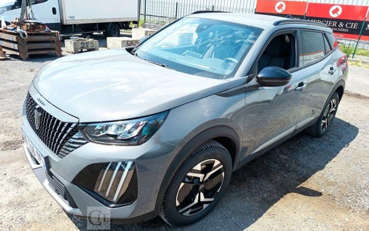PEUGEOT 2008 ALLURE HYBRID 136CH GRIS HB-746-TP