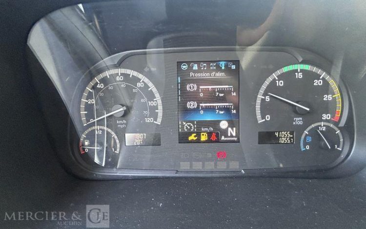 MERCEDES ATEGO 1324 CAISSE HAYON BVA VERT HB-894-VV