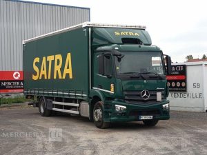 MERCEDES ACTROS BACHE + HAYON RETRACTABLE DHOLLANDIA  HC-900-RM