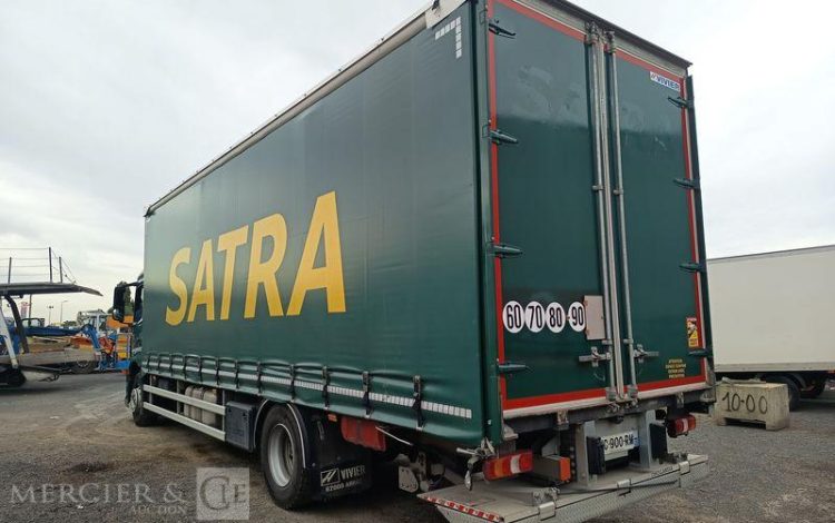 MERCEDES ACTROS BACHE + HAYON RETRACTABLE DHOLLANDIA  HC-900-RM