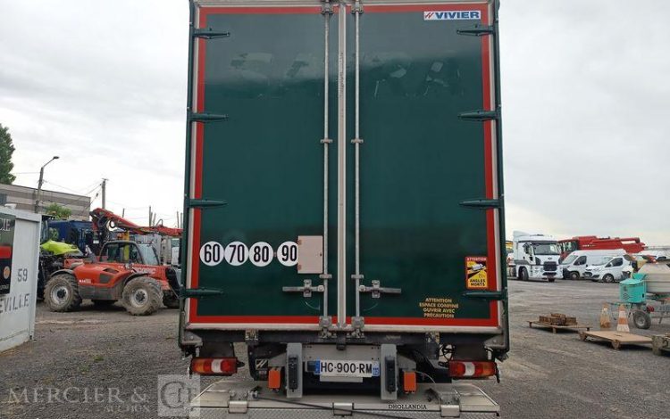 MERCEDES ACTROS BACHE + HAYON RETRACTABLE DHOLLANDIA  HC-900-RM