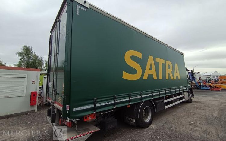 MERCEDES ACTROS BACHE + HAYON RETRACTABLE DHOLLANDIA  HC-900-RM