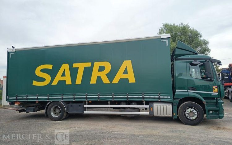 MERCEDES ACTROS BACHE + HAYON RETRACTABLE DHOLLANDIA  HC-900-RM