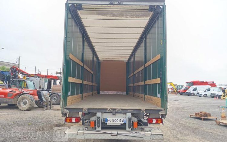 MERCEDES ACTROS BACHE + HAYON RETRACTABLE DHOLLANDIA  HC-900-RM
