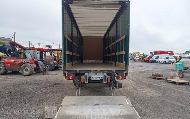 MERCEDES ACTROS BACHE + HAYON RETRACTABLE DHOLLANDIA  HC-900-RM