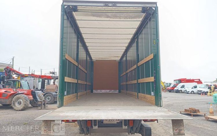 MERCEDES ACTROS BACHE + HAYON RETRACTABLE DHOLLANDIA  HC-900-RM